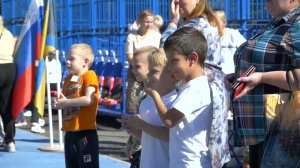 На территории 15-ой школы, прошли городские соревнования «Городки 2022»