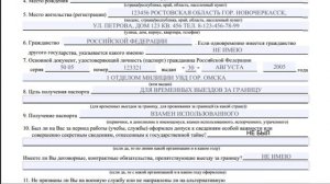 Как заполнять анкету на загранпаспорт