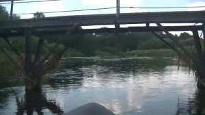 Покатались по речке Очёр.  Июль 2024