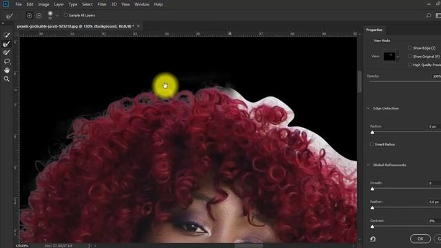New Adobe Photoshop Refine Edge Tutorial | Photoshop CC 2018 смотреть онлайн