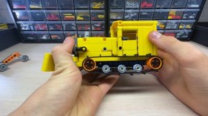 Обзор на ТРАКТОР Т-74  из Лего Техник / LEGO TECHNIC самоделка