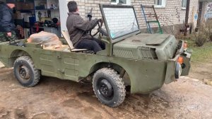 Плавающий автомобиль Луаз 967 Амфибия.