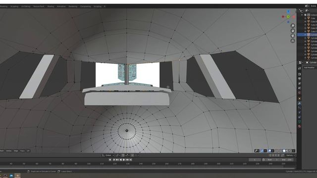 3D Modeling a Cockpit in Blender 2.8 смотреть онлайн