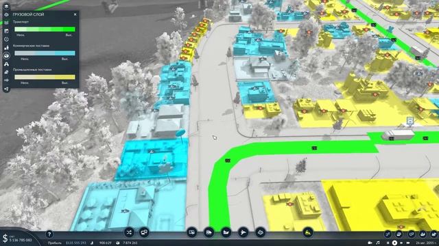 Transport Fever 2 (#1). Без модов. Город 2000 жителей. Мегаполисы. Снабжение. Норма. смотреть онлайн