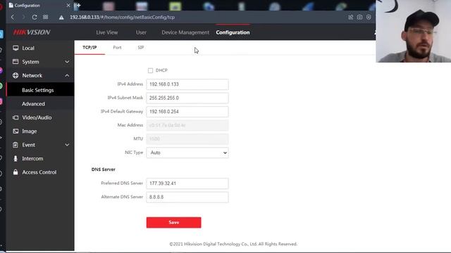 (03)-DS-KB8113-IME1 chamando no Hilook e Hik-Connect sem tela. смотреть онлайн