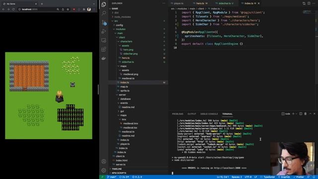 JavaScript RPG Game Development | Episode 3: NPCs and Dialogs смотреть онлайн