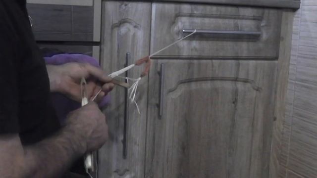 Мочалка своими руками. Вяжем полотно мочалки смотреть онлайн