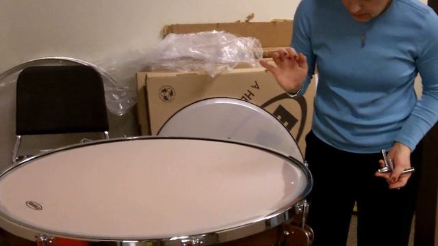 Changing a timpani head Part 4 смотреть онлайн