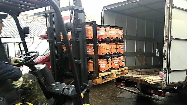 Отгрузка мастики битумной в организацию ООО "Теплоком"