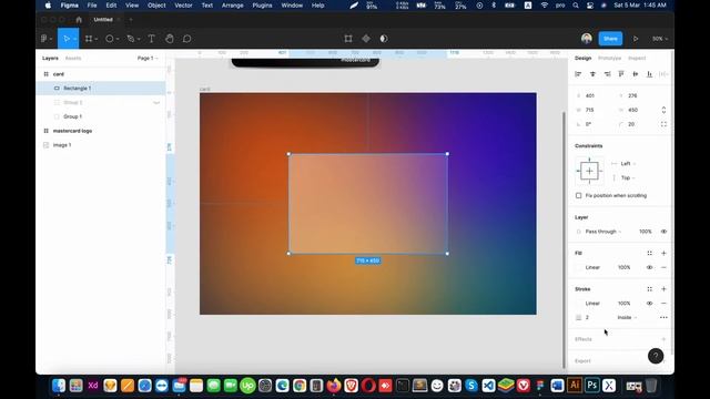 Daily UI Challenge - Day 11 - Glassmorphism Credit Card Design смотреть онлайн