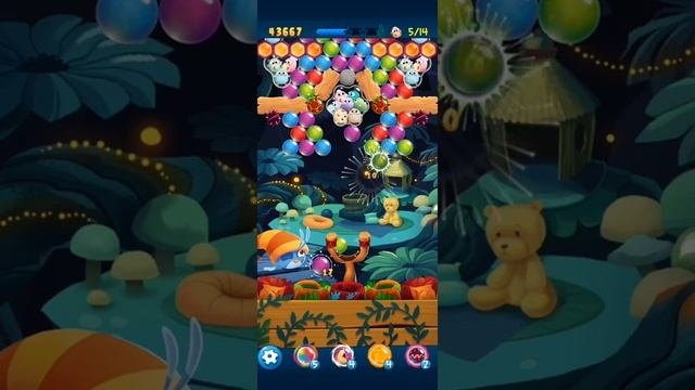 Angry Birds Pop Bubble Shooter LEVEL 449 3 STARS NO BOOSTERS #angrybirdspopbubbleshooter