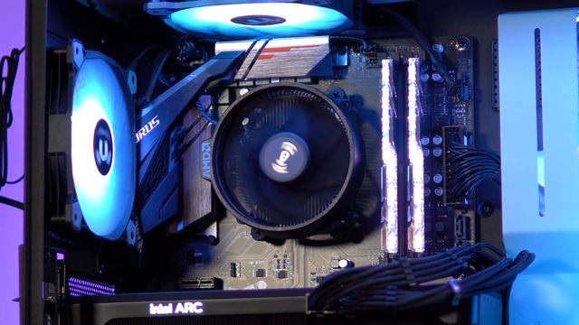 Budget Gaming PC - AMD Ryzen 5 5500, Intel Arc A750, Etc.