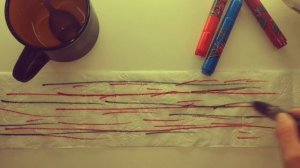 Гусеница из салфетки