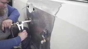 Рихтовка двери