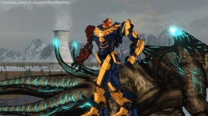 PACIFIC RIM Jaegers Size Comparison 2021/ ANIMATION ALL JAEGERS / 4k VIDEO