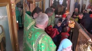 ПРИЧАСТИЕ ДЕТЕЙ В ХРАМЕ. НЕДЕЛЯ ВАИЙ 2018