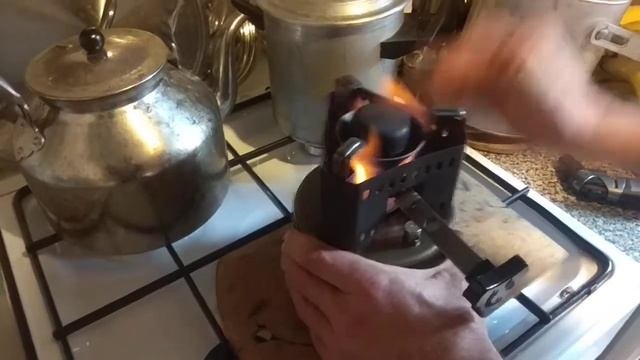 Пуск примуса Шмель 2