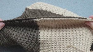 Пляжная сумка крючком