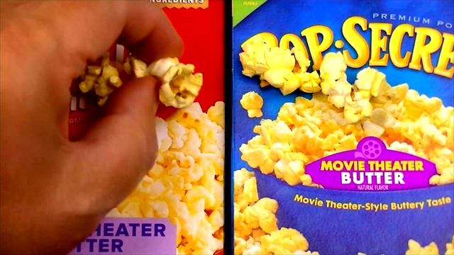 Orville Redenbacher's vs Pop Secret Movie Theater Butter Microwave Popcorn - FoodFights Food Review смотреть онлайн