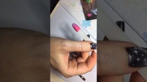 Градиент гельлаком по мокрому