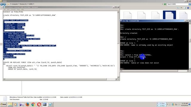 oracle 11g full installation and dmp file process on windows by Program Learning