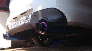 Лада Гранта Спорт звук выхлопа