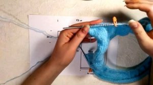 Релакс под вязание (кардиган - жакет из пряжи Alize Angora Gold Ombre Batik)