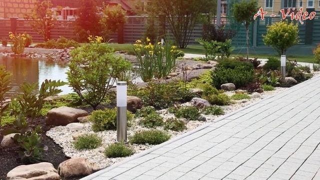 ?Оригинальные примеры дизайна и декора на садовом участке / Examples Of Garden Decoration/ A - Vide