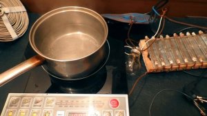 1 литр воды на индукционной печи