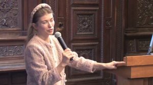 Юлдус Бахтиозина в Академии Штиглица. Открытая лекция