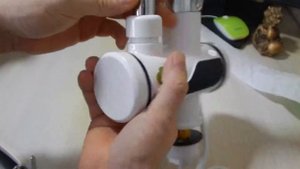 Проточный кран-водонагреватель с дисплеем за 22$ +ТЕСТ