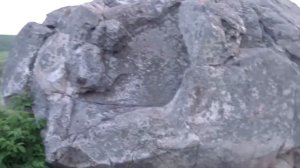 Конь Камень на реке Красивая Меча около деревни Козье в Тульской области