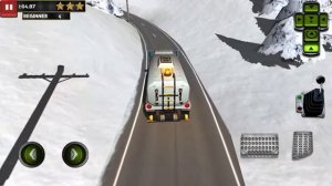 Ice Road Trucker Parking Simulator 2 a Real Monster Truck Car Park Racing Game