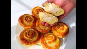 Есть дома БАНАН и ТВОРОГ? Пеките вкуснейшие булочки
