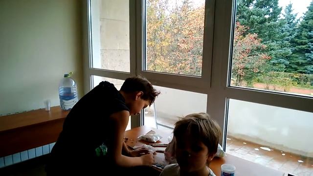 Музыкальный театр "МИСТЕРИЯ". Занятия по гриму в творческом лагере. смотреть онлайн