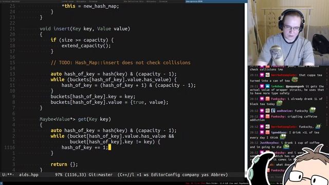 Hash Table in C++ смотреть онлайн