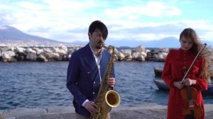 CARUSO ❤️ Daniele Vitale & Karolina Protsenko | SAX e VIOLIN