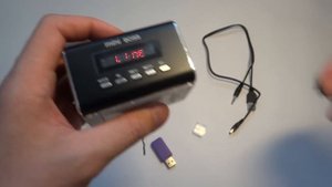 Мини колонка Mini Boss с mp3 плеером и FM радио