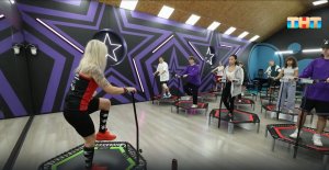 Фитнес джампинг на батутах