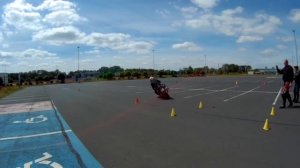 Gymkhana GP8 Suzuki SV650S 34,85s