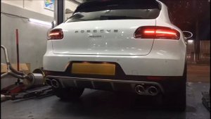Porsche Macan 2.0T | Armytrix Система выхлопа VALVETRONIC | обороты & ускорение звук!