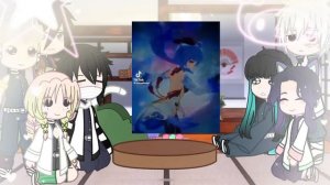 Hashiras react to Y/n as Cryo girls. (ENG. GENSHIN x DEMON SLAYER)