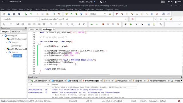 FreeGLUT C++ #1 - Pengenalan GLUT (Modul 1) смотреть онлайн