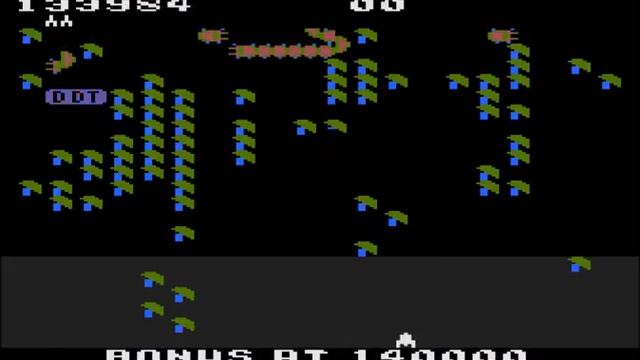 Millipede singleplayer (Atari 5200) [prototype]