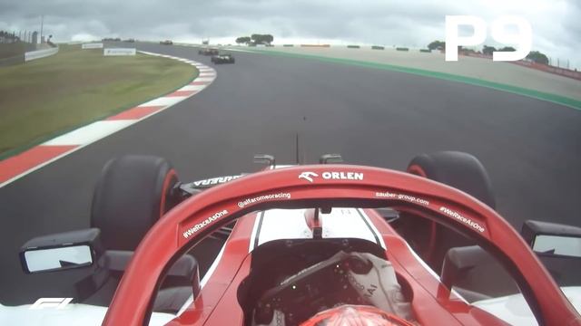 Kimi Raikkonen's Incredible Race Start | 2020 Portuguese Grand Prix смотреть онлайн