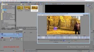 Урок 17. Использование триммера в программе Sony Vegas