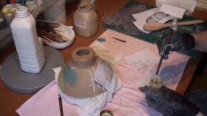 Ангобы. Декорирование керамики.