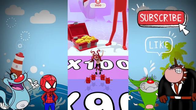 NOOB vs PRO vs HACKER vs GOD In Destiny Run | Oggy Jack Shinchan Spider-Man plays destiny run😍