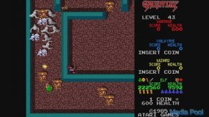 Gauntlet (Arcade) 100 levels Playthrough longplay retro video game