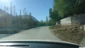 Кызыл-Кия, поездка через Уч-Кургон в сторону Чаувая. Кыргызстан 22.10.2018